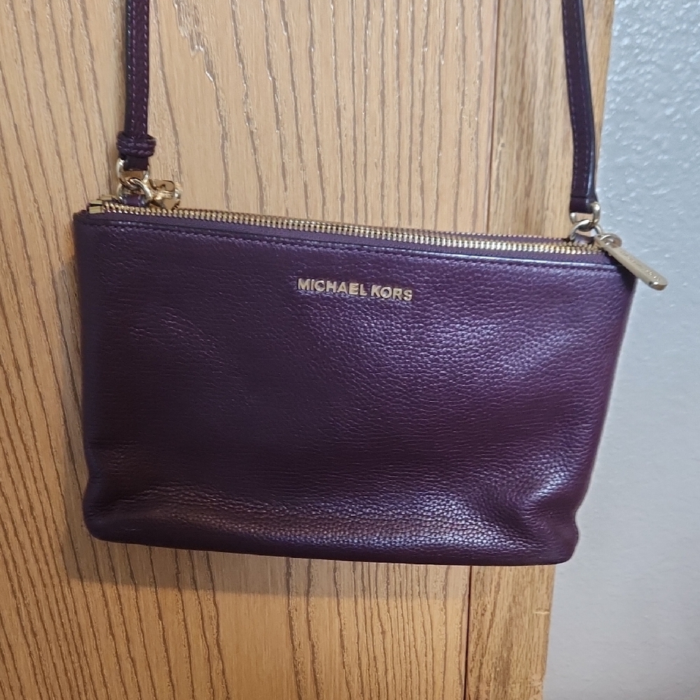 Michael Kors Purple Crossbody Bag